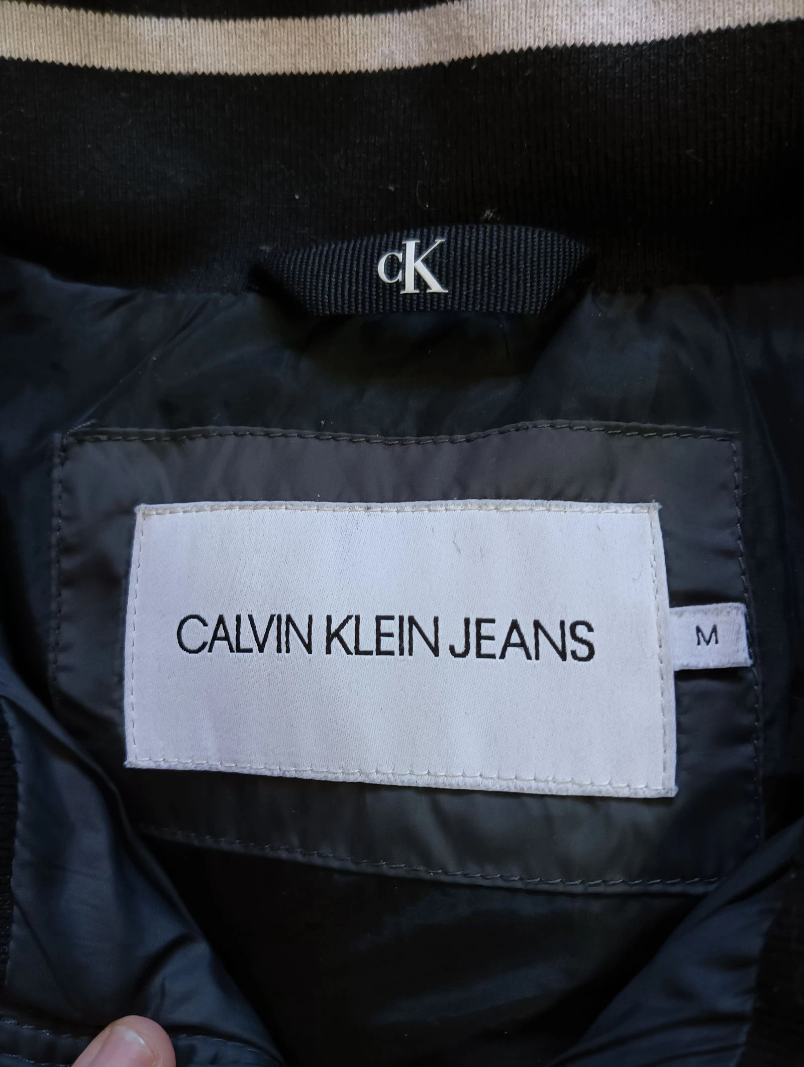 Puffer Calvin Klein Antracita Size M Premium  – photo 10
